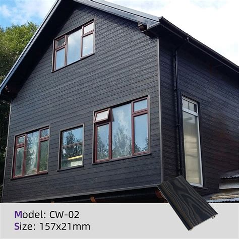 Exterior Wood Plastic Composite Wall Panels Wpc Wall Claddingsiding