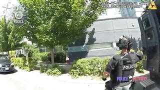 Bodycam Footage Of Swat Arresting Naked Man With Female Hostages