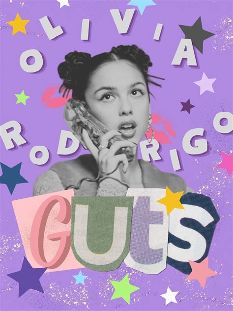 Olivia Rodrigo Guts Poster Digital Download Etsy Canada