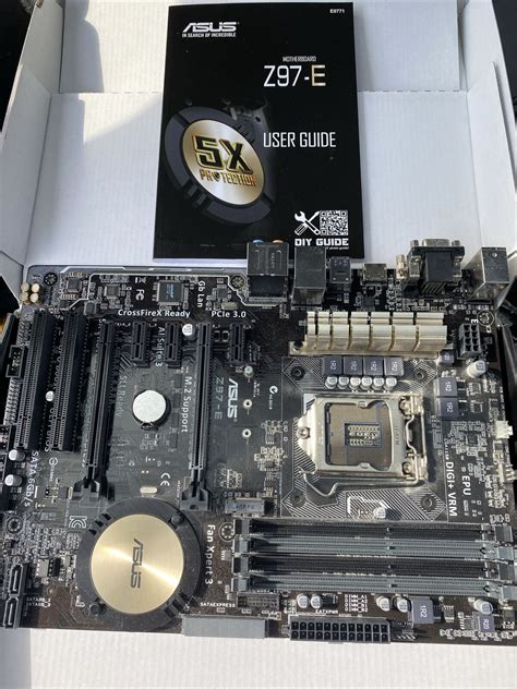 ASUS Z97-E/USB 3.1 Motherboard ATX Intel Z97 LGA1150 DDR3 SATA3 HDMI ...