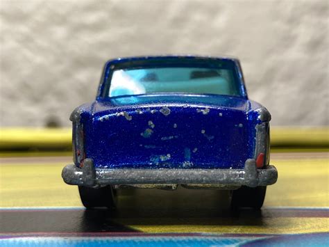 1969 Hot Wheels Rolls Royce Silver Shadow Redline Blue Etsy