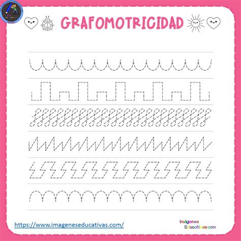 Cuaderno De Grafomotricidad Para Educación Infantil 8 Imagenes Educativas