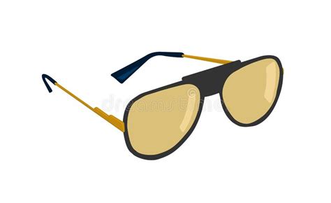 Gafas De Sol Aisladas En El Fondo Blanco Ilustraci N Del Vector