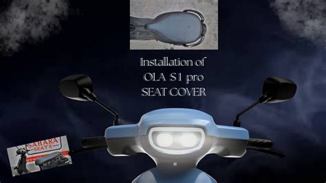 Ola S1 Pro Cushion Seat Cover Installation Shorts YouTube