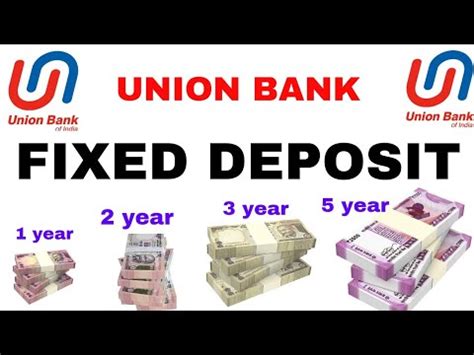 Union Bank Fixed Deposit 2022 Union Bank Fd Interest Rates 2022 YouTube