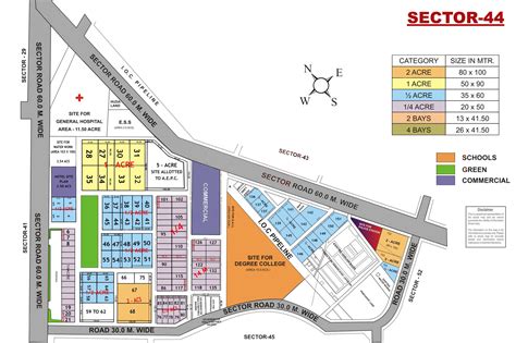 Gurgaon Sector Map Master Plan Sector Wise Map