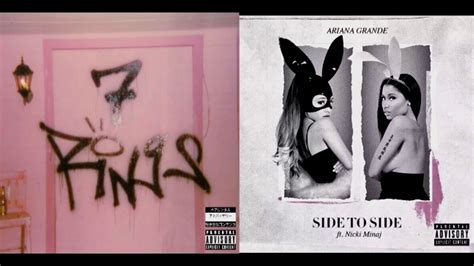 Ariana Grande • 7 Rings X Side To Side Mash Up Youtube