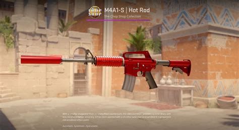 CS M A S Hot Rod Factory New Video Gaming Gaming Accessories In Game Products On Carousell