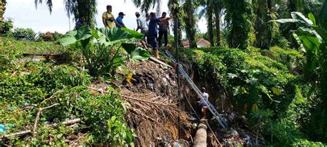 Pipa Patah Akibat Banjir Dan Longsor Air Diperkirakan Mati Hingga