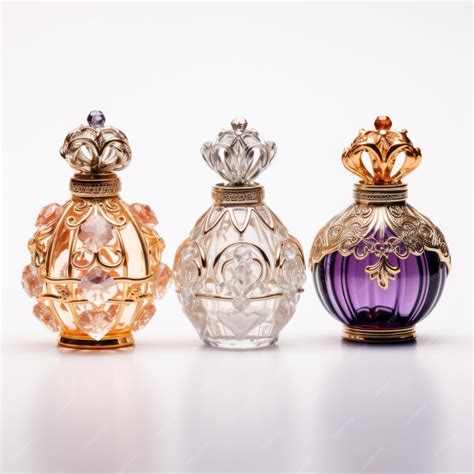 Premium AI Image | Assortment of Luxurious Perfume Bottles