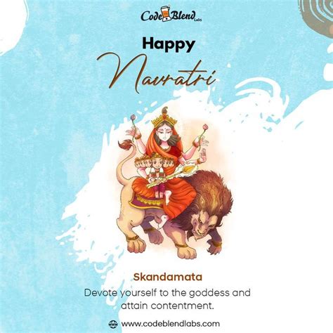 Happy Navratri Day 5 Happy Navratri Navratri Happy