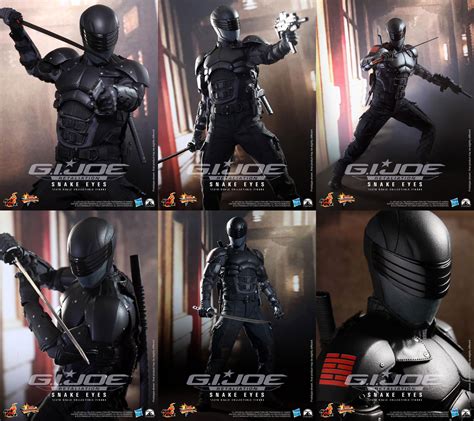 G I Joe Retaliation 1 6th Scale Snake Eyes Collectible Figure From Hot Toys