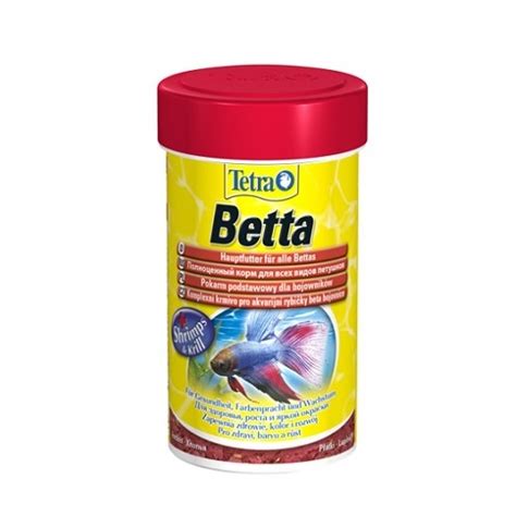 Τροφές για ψάρια του γλυκού νερού: Tetra Betta 100ml