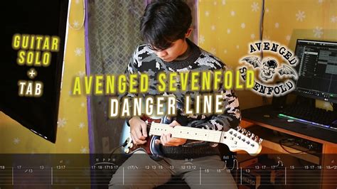 Avenged Sevenfold - Danger Line (Guitar Solo + TAB) - YouTube