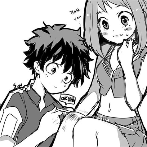 Imagenes Izuku X Ochako 💚🌸 Parejas De Anime Manga Dibujos Anime Parejas Parejas De Anime