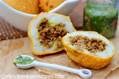 EasyRecipes Receta 8 Papas Rellenas Colombianas