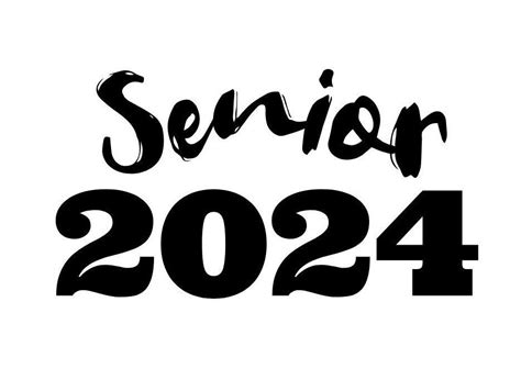 Senior 2024 Svg Bundles Graduation Class Of 2024 Svg Digital Cut Files