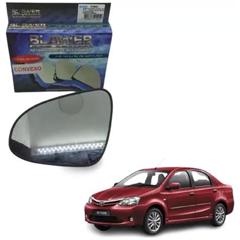 Lente Retrovisor C Base Convexa Etios 14 19 Eletrico Le Parcelamento