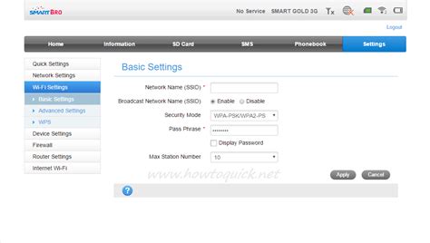 How To Change Add And Edit Smart Bro G Pocket Wifi Name And Password