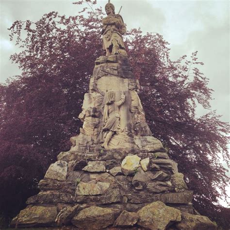 The Black Watch Statue In Aberfeldy