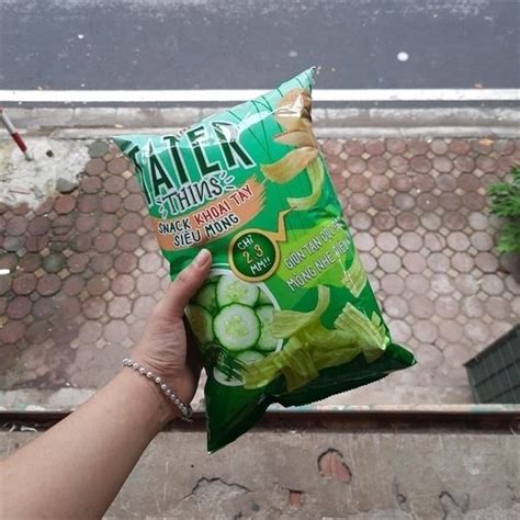 OISHI TATER SNACK KHOAI TÂY SIÊU MỎNG VỊ DƯA LEO 40G 60G/B – Công ty Cổ ...
