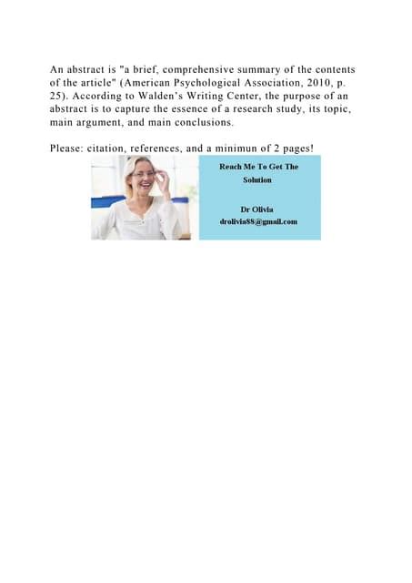 An abstract is a brief, comprehensive summary of the contents of th.docx 