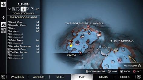 The Forbidden Sands All Lore Locations Guide God Of War Ragnarok