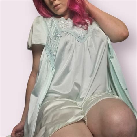 Vanity Fair Intimates Sleepwear Vintage Vanity Fair Peignoir Lingerie Set Poshmark