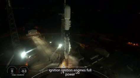 Un cohete Falcon 9 de SpaceX lanza 54 satélites Starlink a la órbita