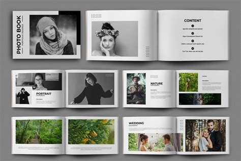 Photo Book Design Template Brosur Mightydesign 137800