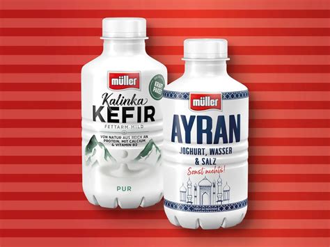 Müller Ayran Kalinka fettarmer Kefir mild 500 ml 500 g von Lidl ansehen