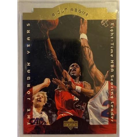 Verified Michael Jordan Upper Deck Collector S Choise A Cut