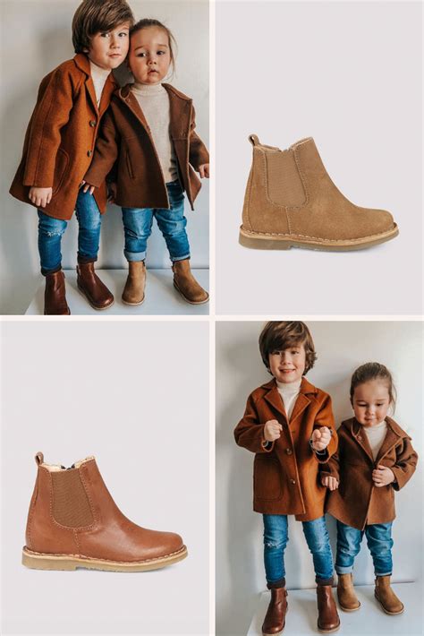 Adorable winter style for boy and girl captured by mom @eliott_et_lou ...