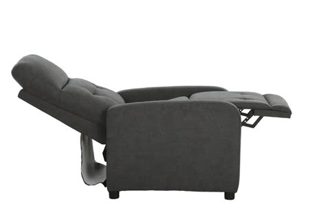 Modern Sx 81306b Pushback Recliner Sofa One Seat Fabric Upholstery