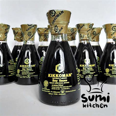 Jual KIKKOMAN SOY SAUCE DISPENSER BOTOL KECAP ASIN KHAS JEPANG 150ml