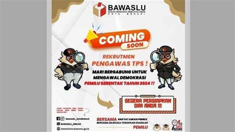 Pendaftaran Pengawas TPS Dibuka 2 Januari 2024 Cek Syarat Dan Dokumen