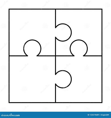 jigsaw puzzle template