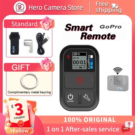 GoPro Remote Controls for gopro hero8 Black hero5 hero4 hero7 hero6 ...