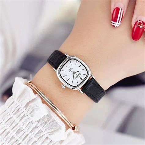 Relogio Feminina Mercado Livre - Relógio Feminino Vintage Retrô Minimalista Quadrado | Mercado Livre