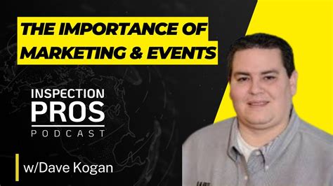 The Importance Of Marketing Events W Dave Kogan YouTube