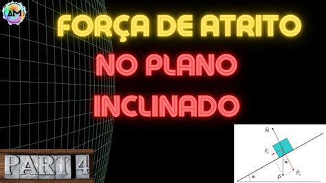 Física I Aula 13d Força De Atrito Plano Inclinado Youtube