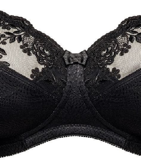 Bh Ohne B Gel Ella In Schwarz Von Ulla Lingerie F Minine