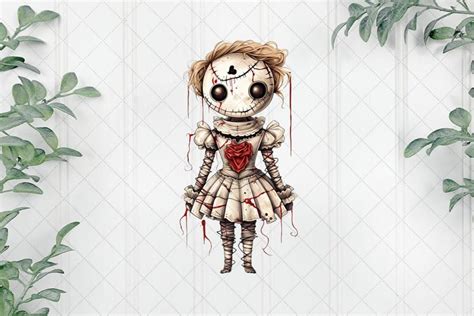 Fantasy Creepy Dolls Sublimation Clipart (2797669)