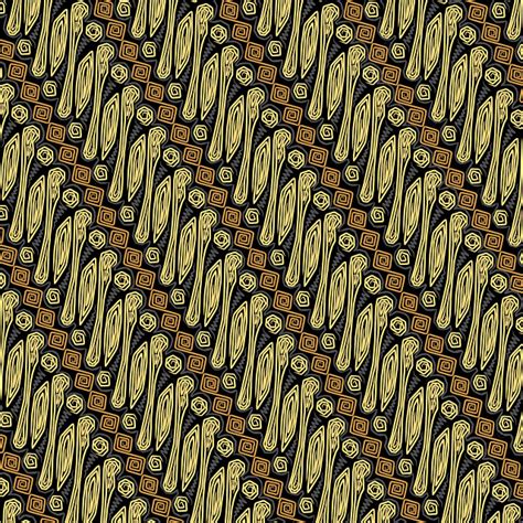 Indonesian Batik Vector Abstract Pattern Style Background Batik Pattern Background Background