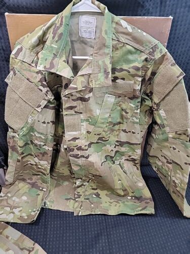 Us Army Combat Uniform Coat Shirt Multicam Ocp Gen 1 Size Small Regular Usgi Ebay