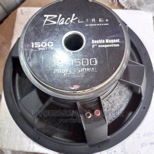 18 Black Line Naked Speaker In Accra Metropolitan Audio Music Equipment Ishaq A Jiji Gh