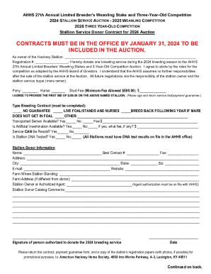 Fillable Online CONTRACTS MUST BE IN THE OFFICE BY JANUARY 31 Fax