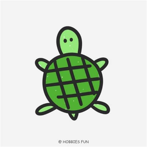 🐢 20 Easy Cute Turtle Drawing Ideas