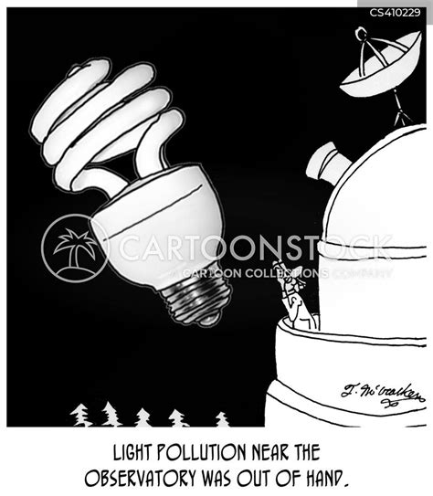 Light Pollution Cartoons and Comics - funny pictures from CartoonStock