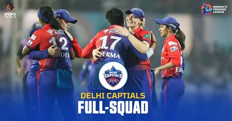 Wpl Delhi Capitals Women Squad Team Players List And More